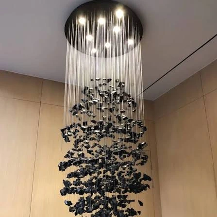 Rose Arcora Modern Glass Chandelier
